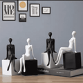 Decorative Sitting Figure Model Bookend