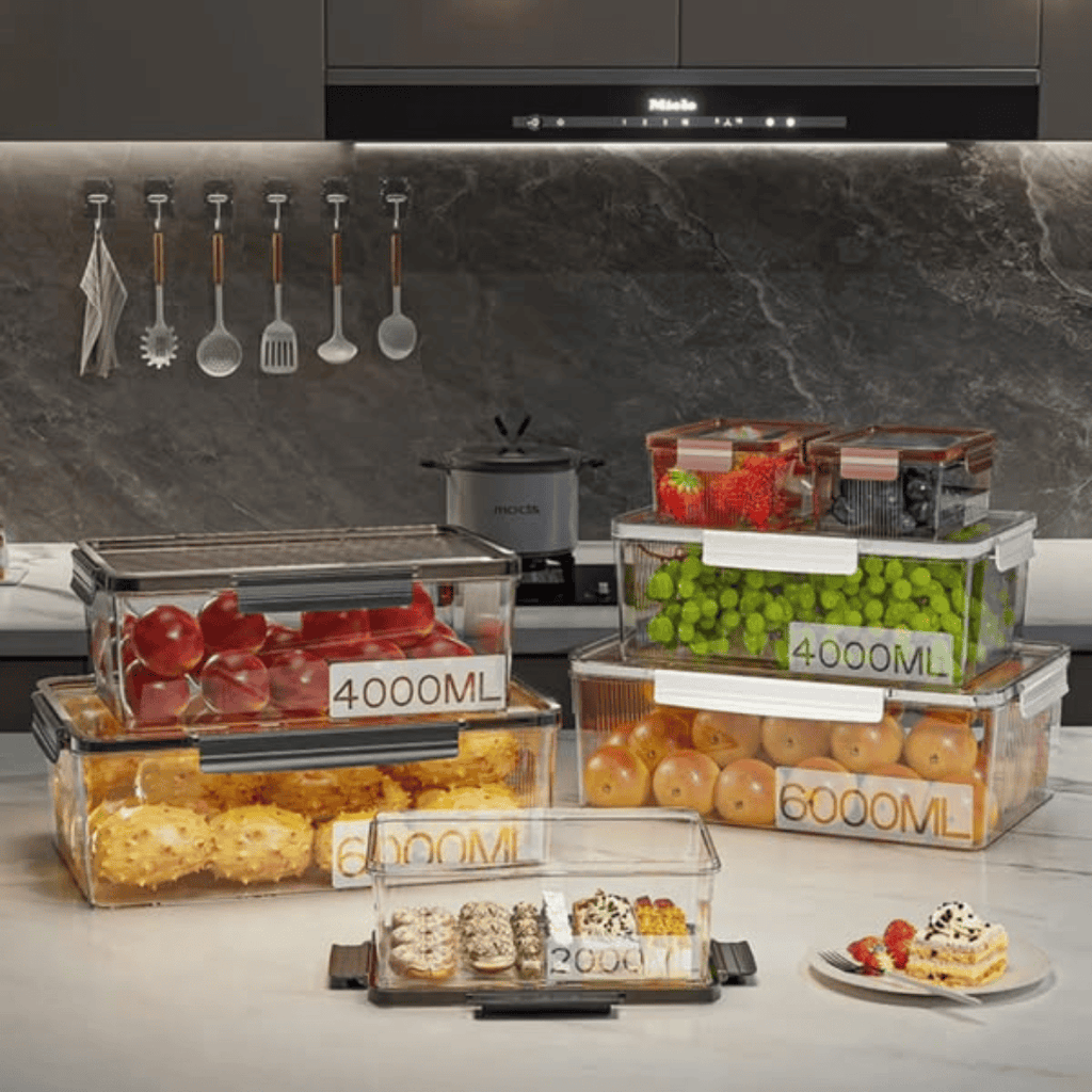 5Pcs Big Capacity Storage Containers