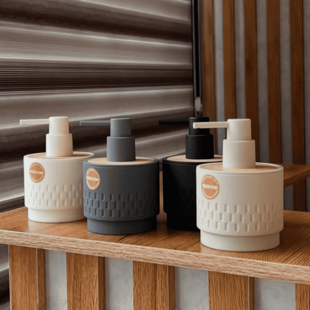 Bamboo Lotion Pump Bottle