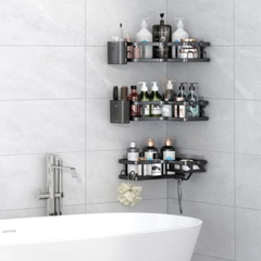 3pcs corner bathroom rack
