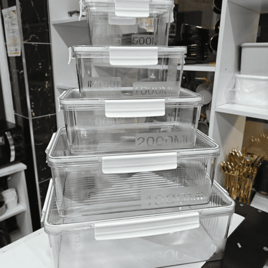 5Pcs Big Capacity Storage Containers
