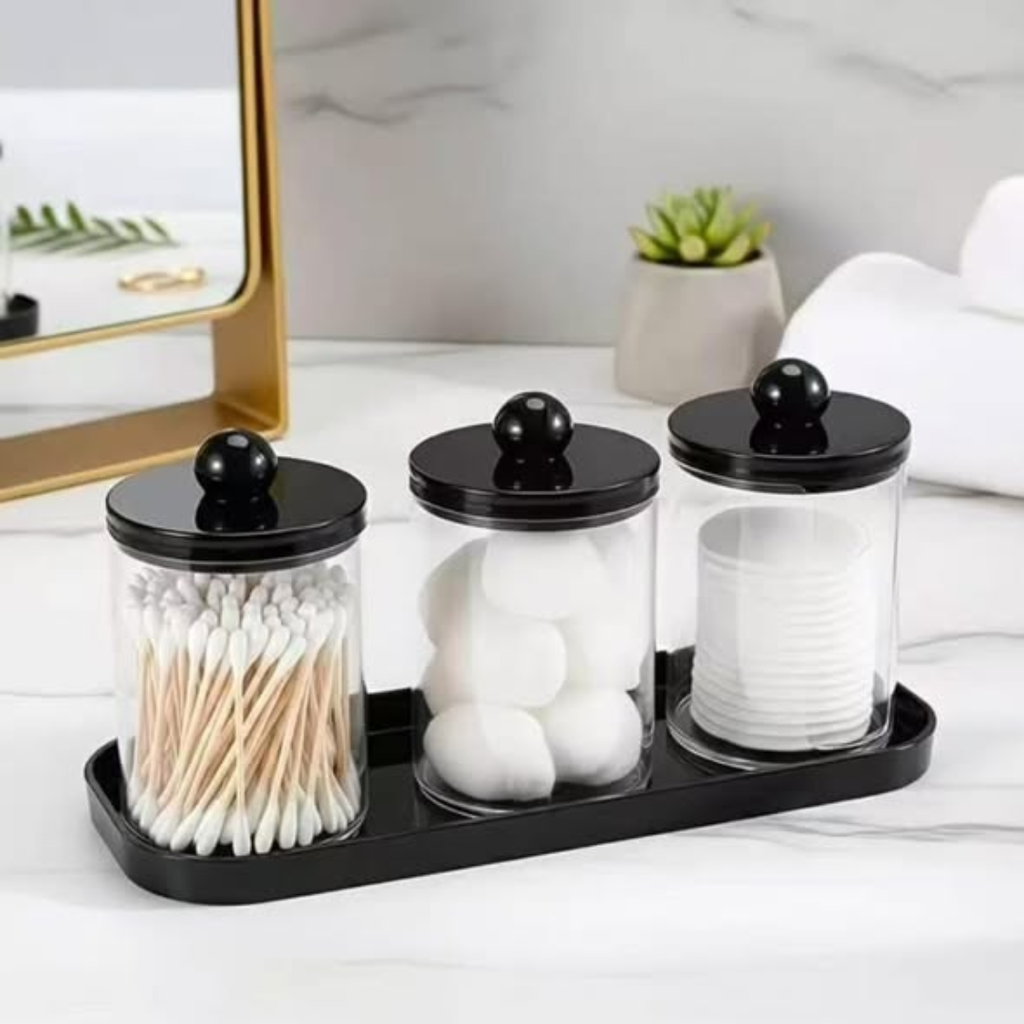 3-Pack Bathroom Organizer Set