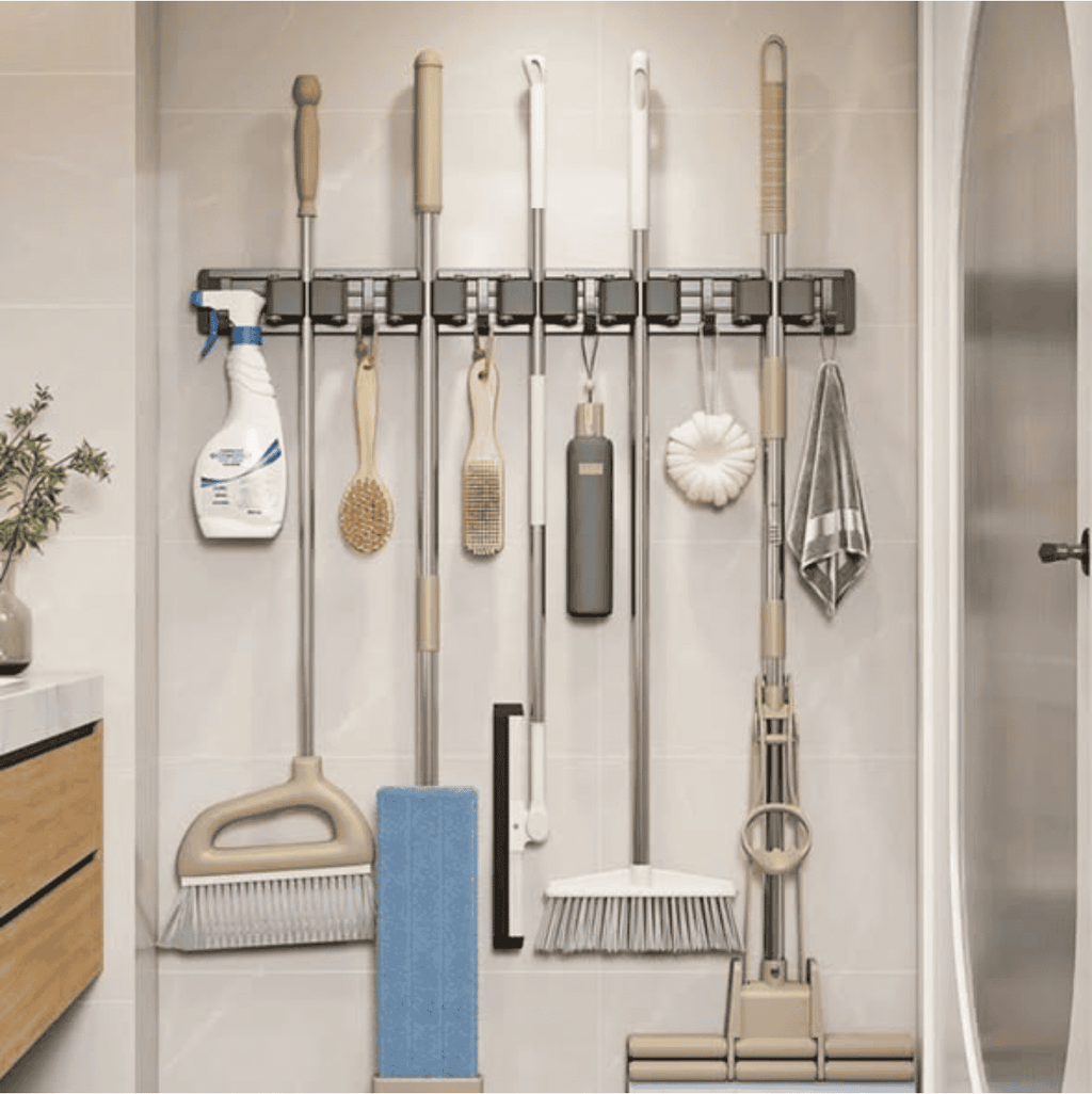 Wall Mounted Mop Holder