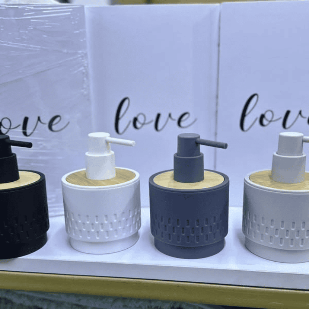 Bamboo Lotion Pump Bottle