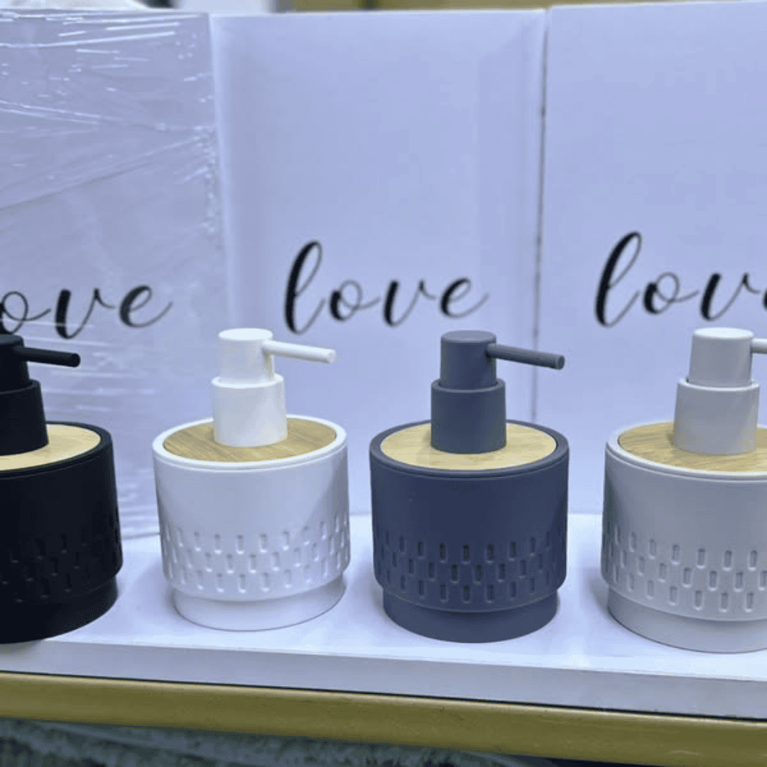 Bamboo Lotion Pump Bottle