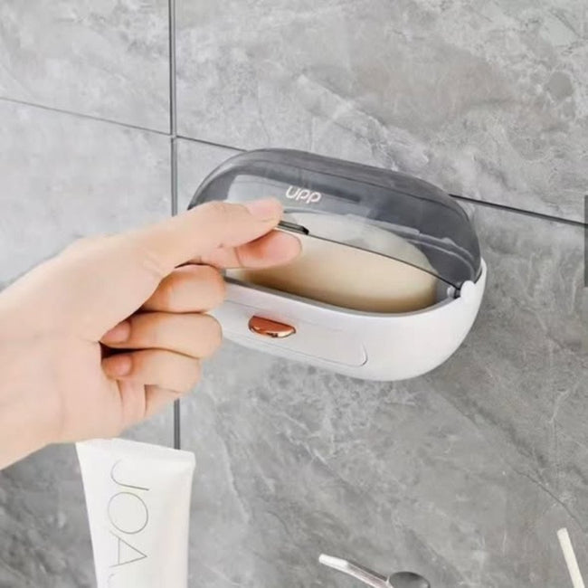 Flip Cover Wall Mounted Soap Box