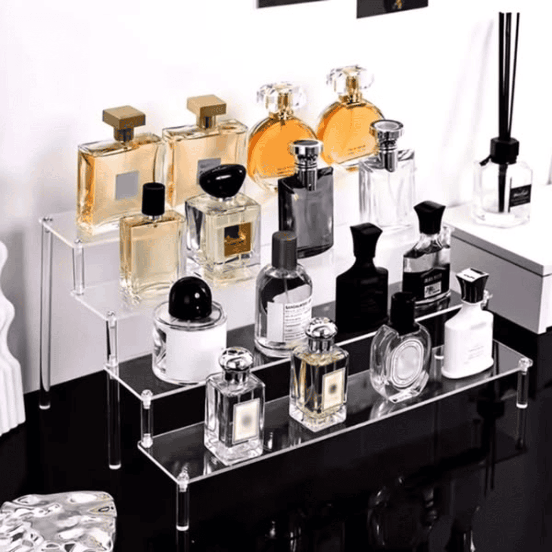 3 Tier Clear Display Rack
