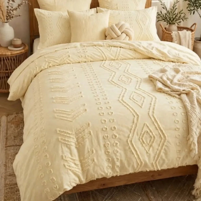 6*7 Tufted Design Duvet Cover