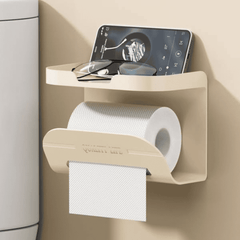 2-in-1 New Design Tissue Holder and Shelf