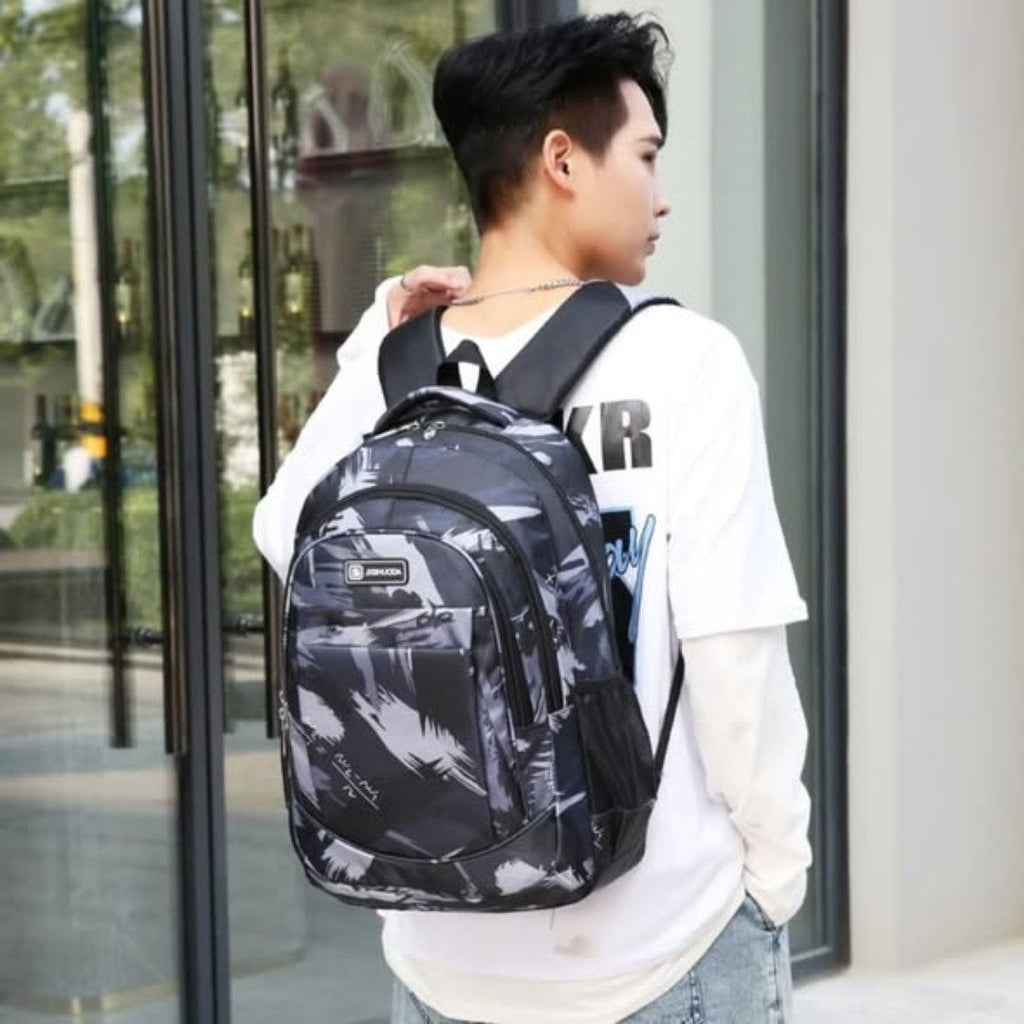 Geometric pattern school bags