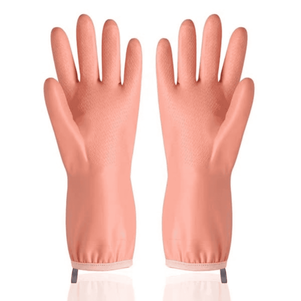 A Pair of Thickened Latex Gloves