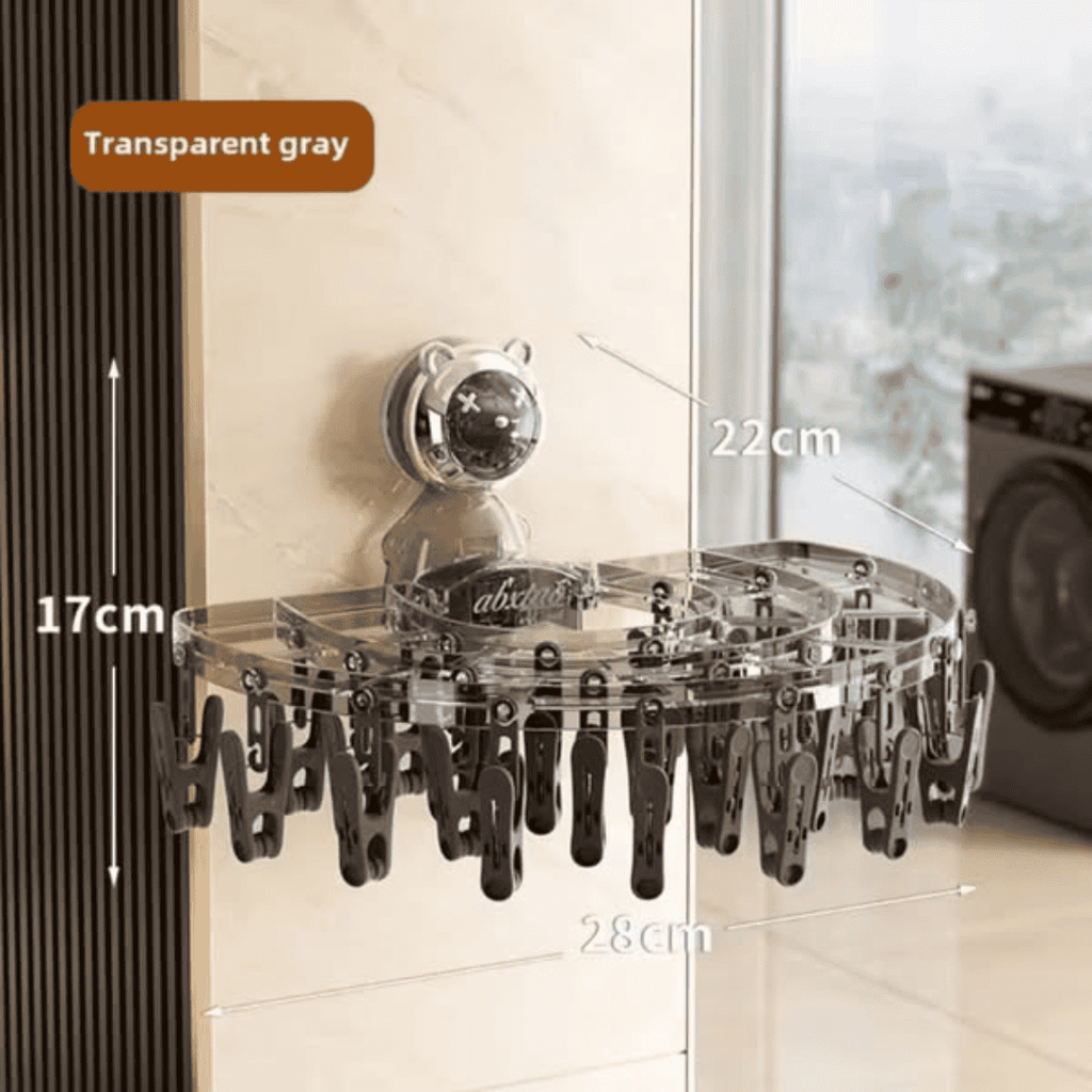 Wall Mounted Clothes and Socks Rack