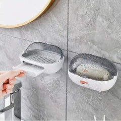 Flip Cover Wall Mounted Soap Box