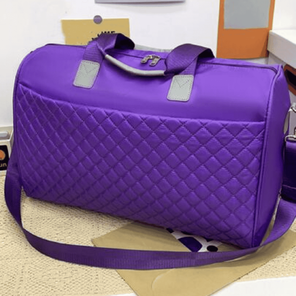 Quilted Large Waterproof Capacity Duffle Bag