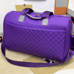 Quilted Large Waterproof Capacity Duffle Bag