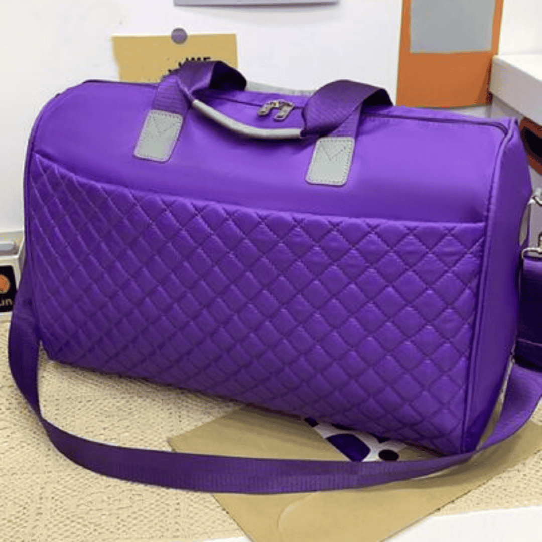 Quilted Large Waterproof Capacity Duffle Bag