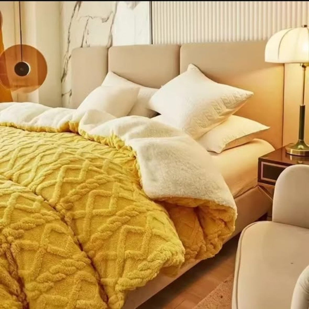 King Size Warm Winter Quilt Set