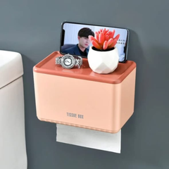 Wall Mounted Bathroom Roll Paper Hanger/Toilet Paper Box