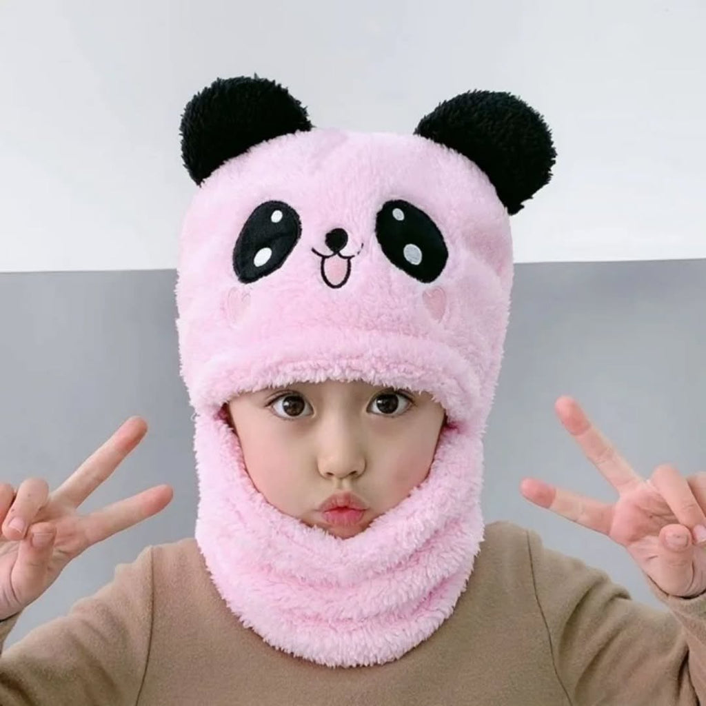 Magic Kids Winter Fuzzy Plush Balaclava Hat