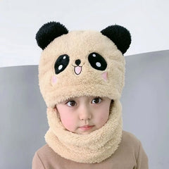 Magic Kids Winter Fuzzy Plush Balaclava Hat
