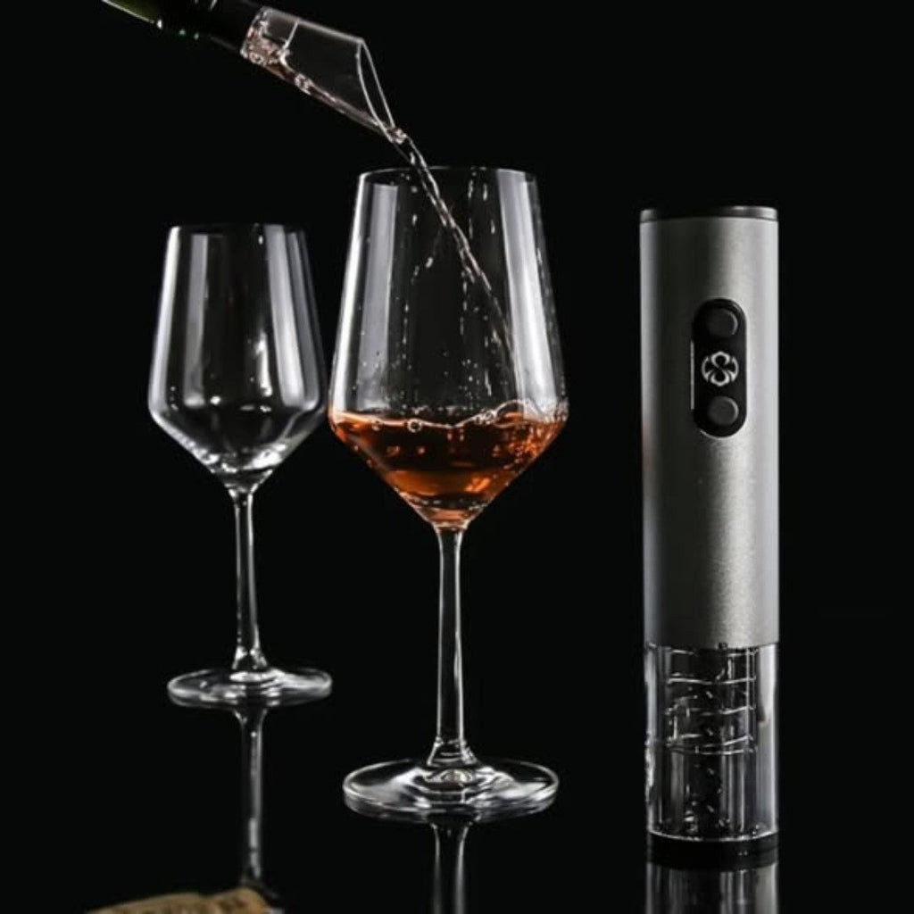 Electric Wine Opener Set with Stand