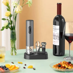 Electric Wine Opener Set with Stand