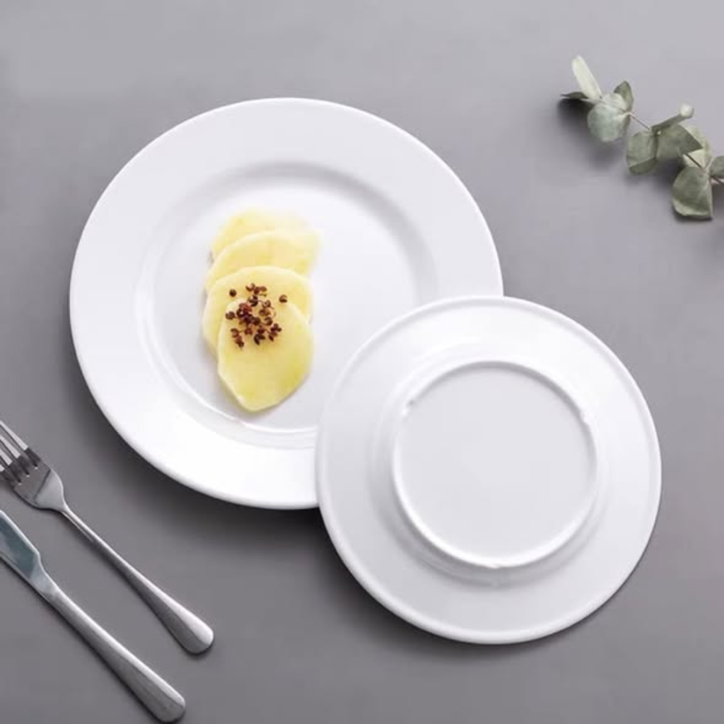 Ceramic White Side Plate