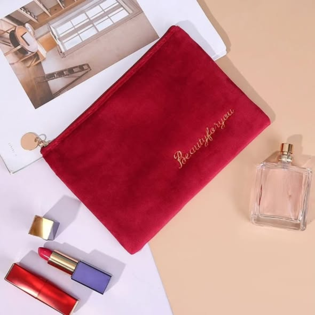 Velvet Cosmetic Bag Organizer