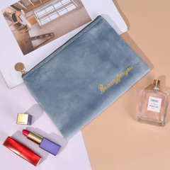 Velvet Cosmetic Bag Organizer