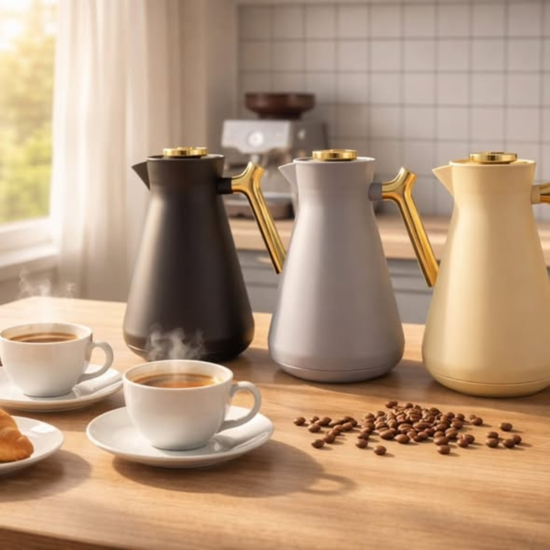 Push Button Tea Flask