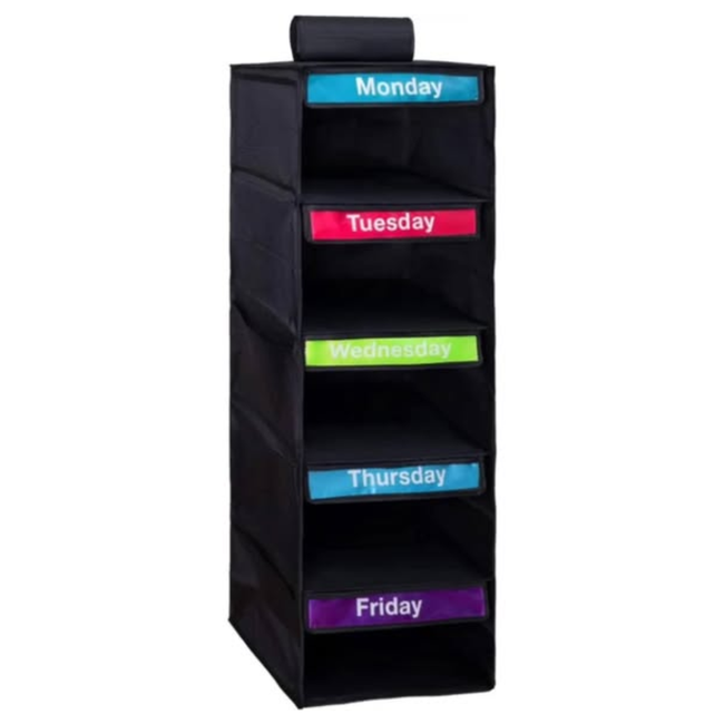 Days of the Week Organizers