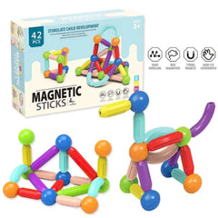 42 Pcs Magnetic Sticks