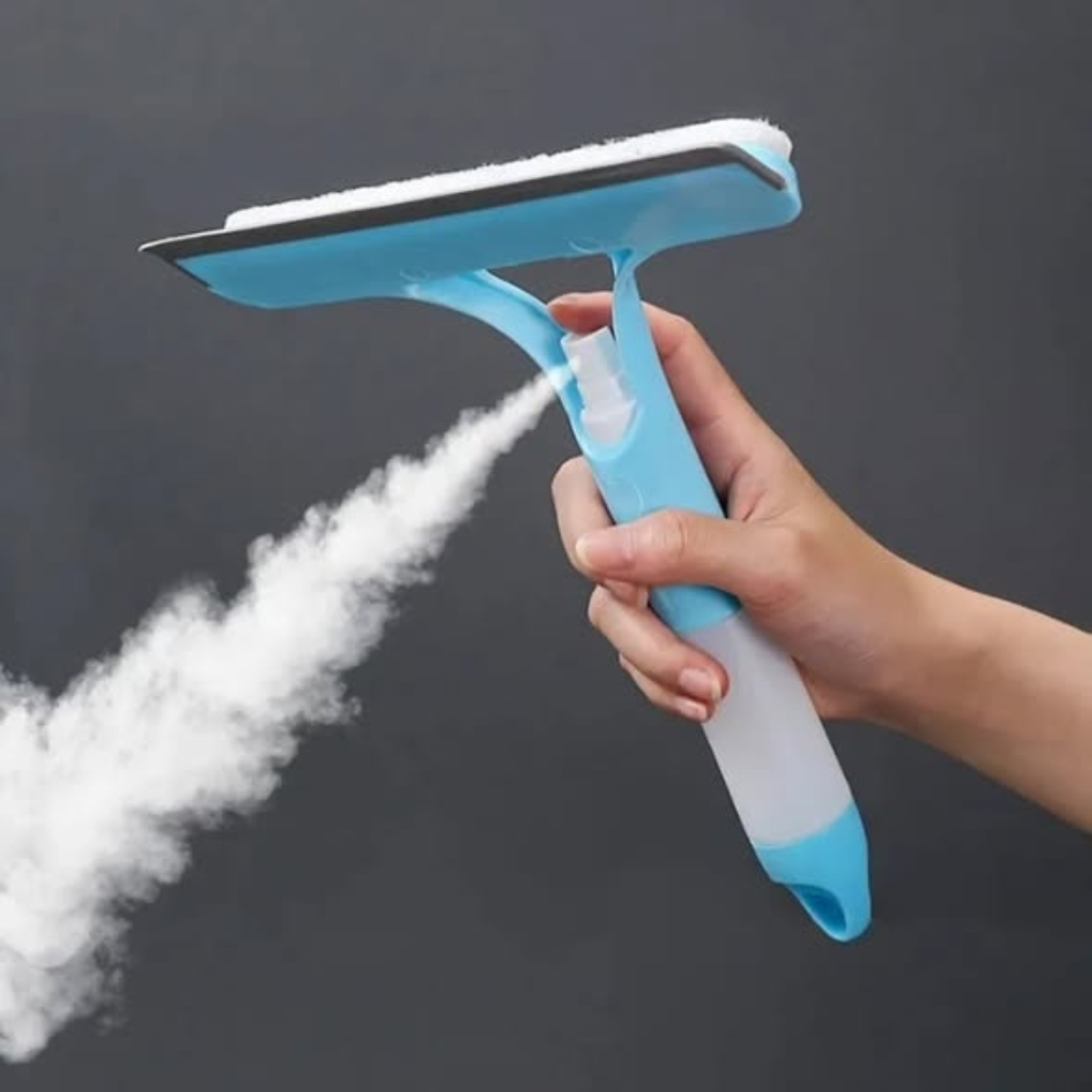3 in 1 Car Spray Glass Cleaner Brush