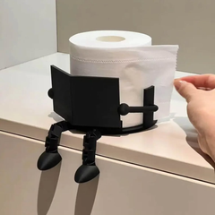 3D Printed Tissue Holder Guy Reading