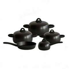 9pcs Forged Aluminium Ceramic Cookware Set