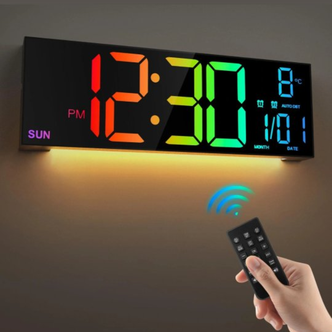 16-Inch LED Digital Alarm Clock