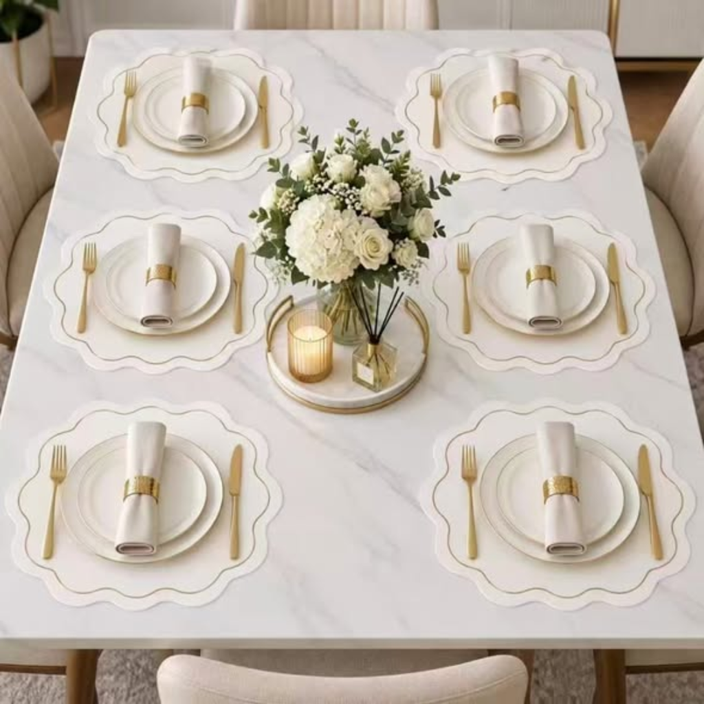 Faux Leather PVC Table Mats