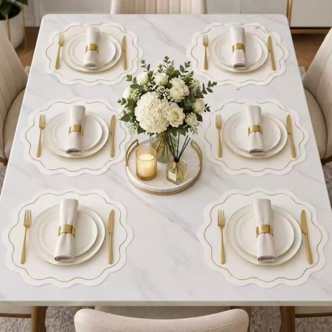 Faux Leather PVC Table Mats