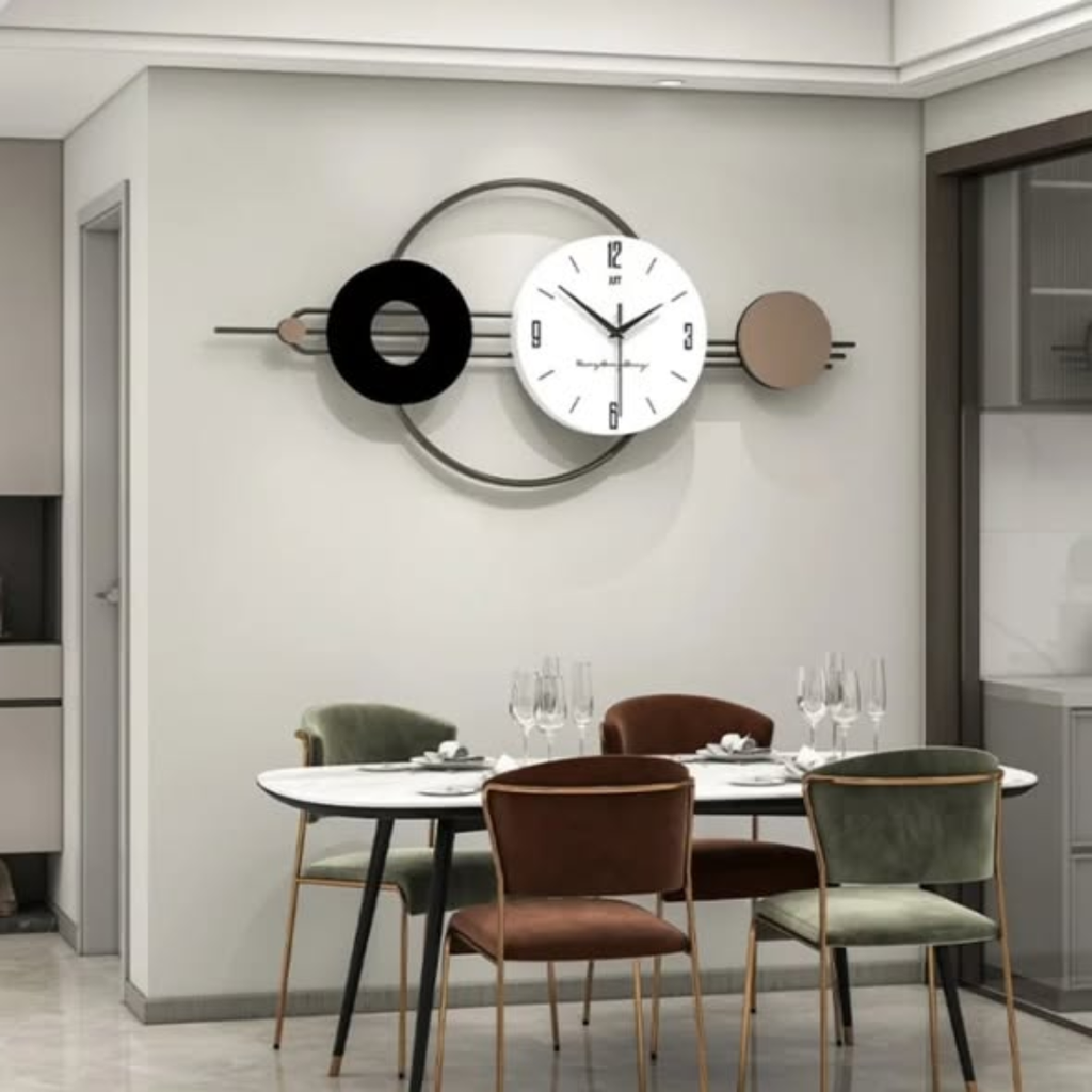 large decorative wall clock