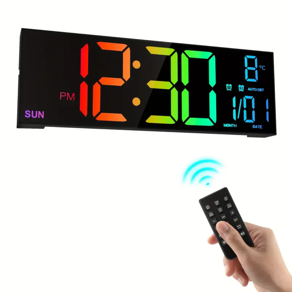 30-Inch LED Digital Alarm Clock