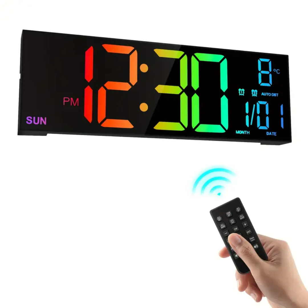 30-Inch LED Digital Alarm Clock