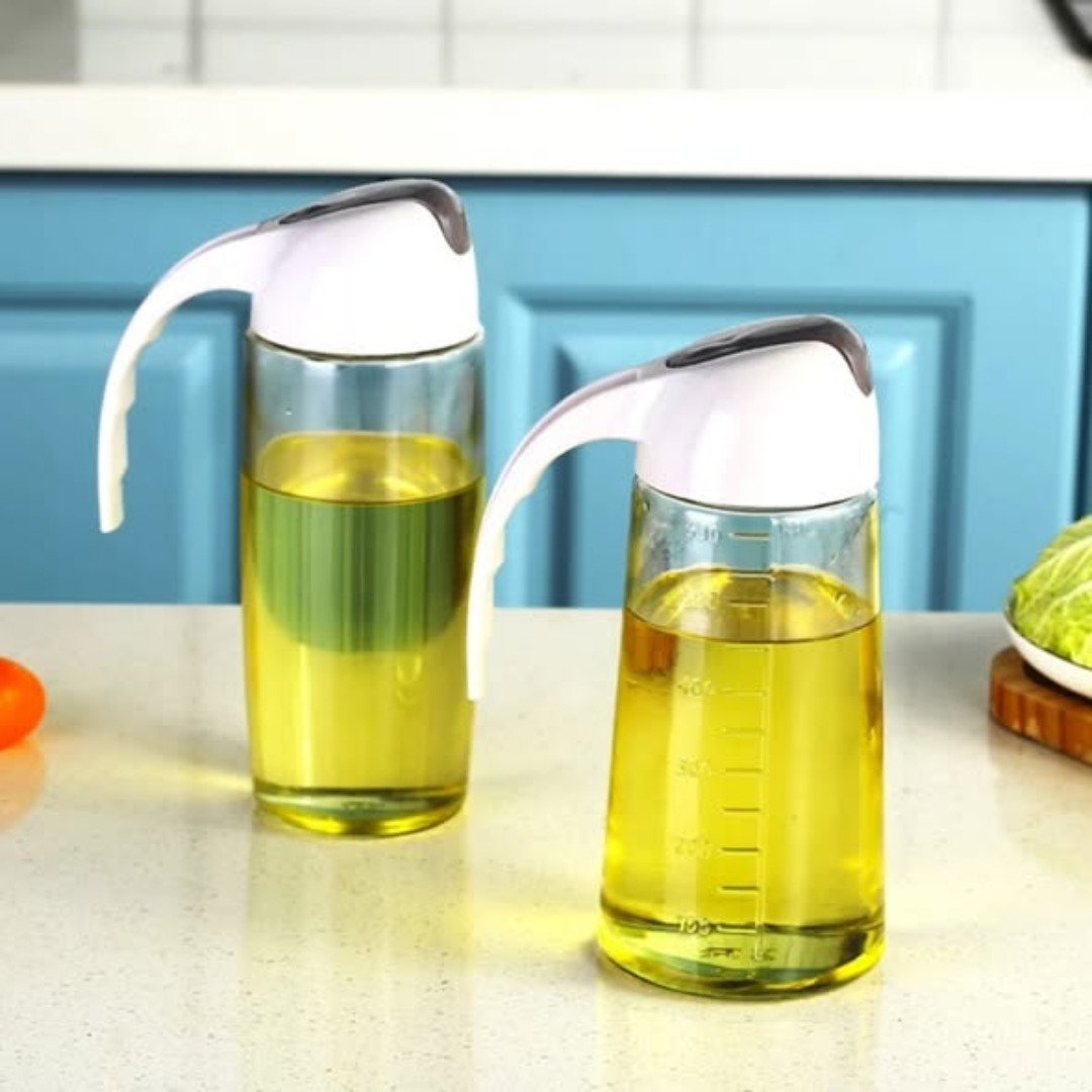 630 ML Glass Kitchen Oil Bottle