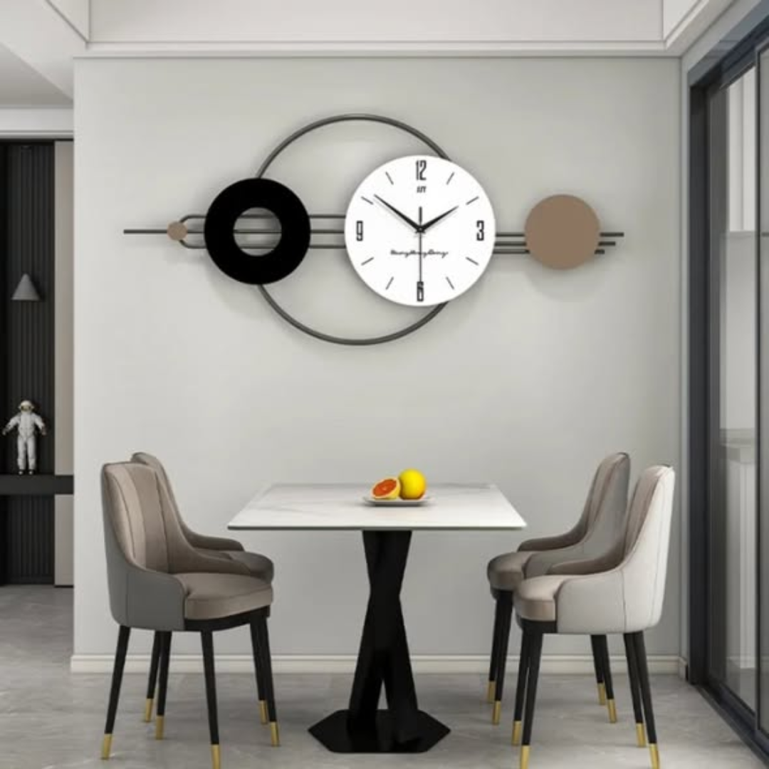 large decorative wall clock