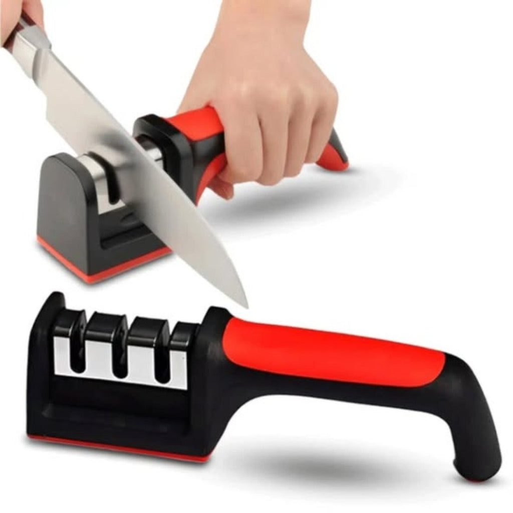 Stainless steel knife sharpener