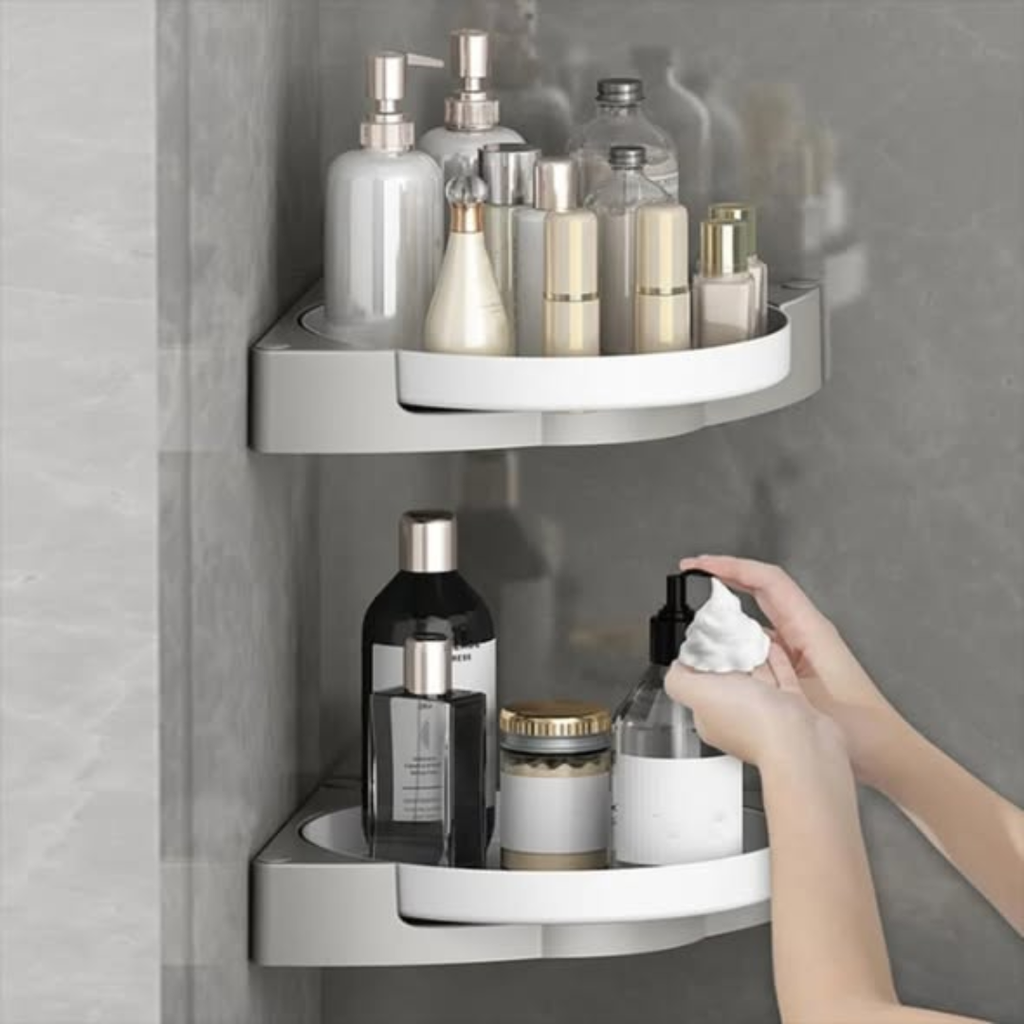 Lazy Susan 360 Rotating Bathroom Organizer