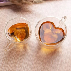 Love Double-Walled Glass Mug