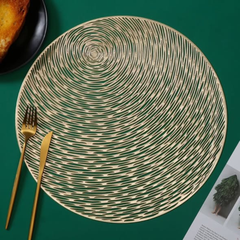 6 pcs Nordic Hollow PVC Table Mat