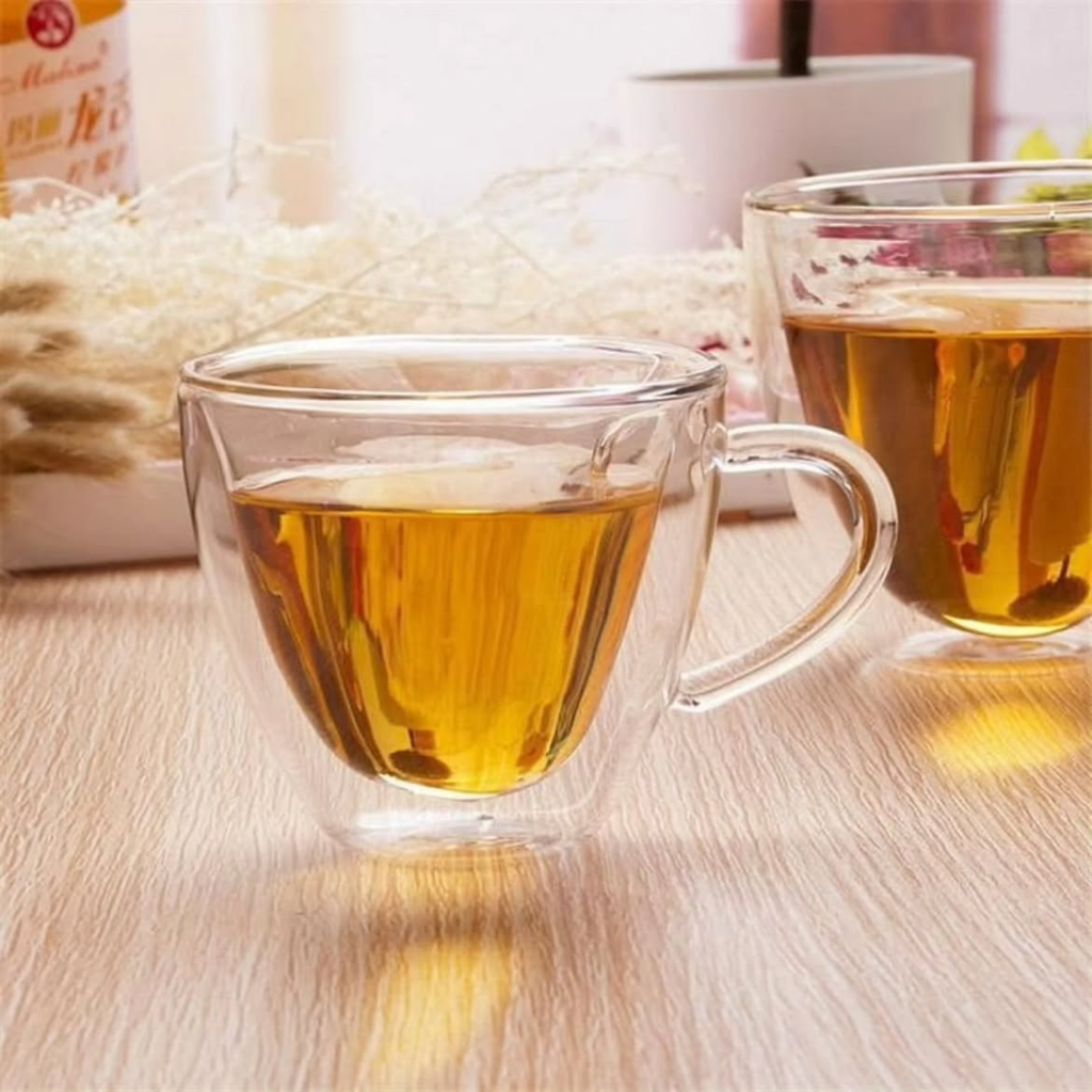 Love Double-Walled Glass Mug