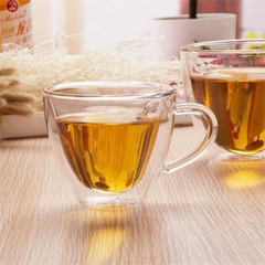 Love Double-Walled Glass Mug