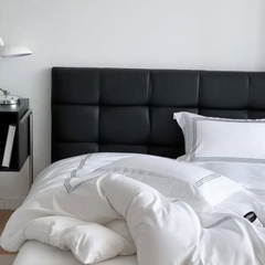 100{70d89ccb8b697f56fda83851f8249b33ddfa988abdeaee4d74f7f08b372d07b5} Pure Cotton Duvet Cover Set (Grey Stripes)